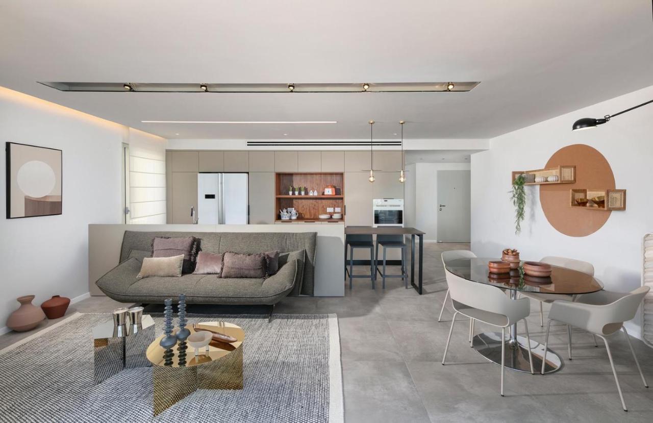 Beach Lux Apartment Хайфа Экстерьер фото
